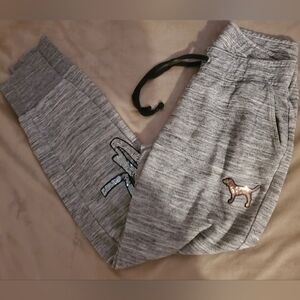 VICTORIA'S SECRET PINK BLING SKINNY JOGGER XSMALL